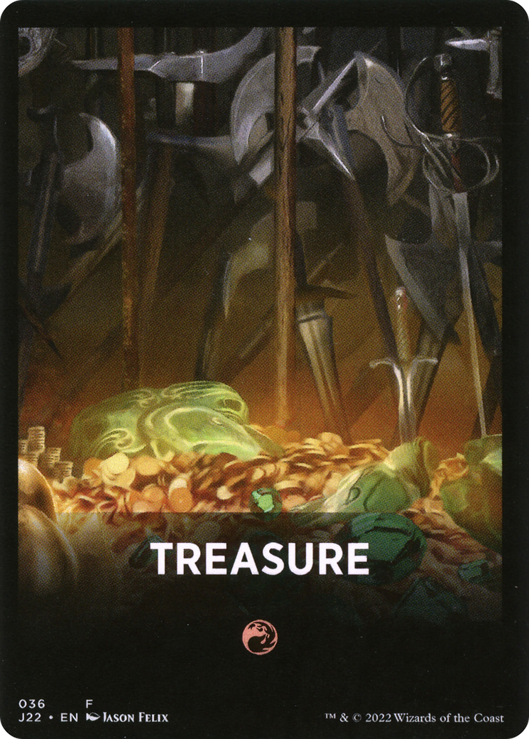 Treasure Theme Card [Jumpstart 2022 Front Cards] | Deep Dive Games St. Marys