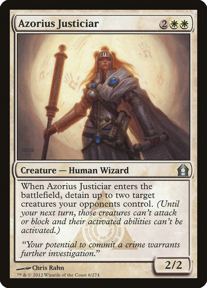 Azorius Justiciar [Return to Ravnica] | Deep Dive Games St. Marys