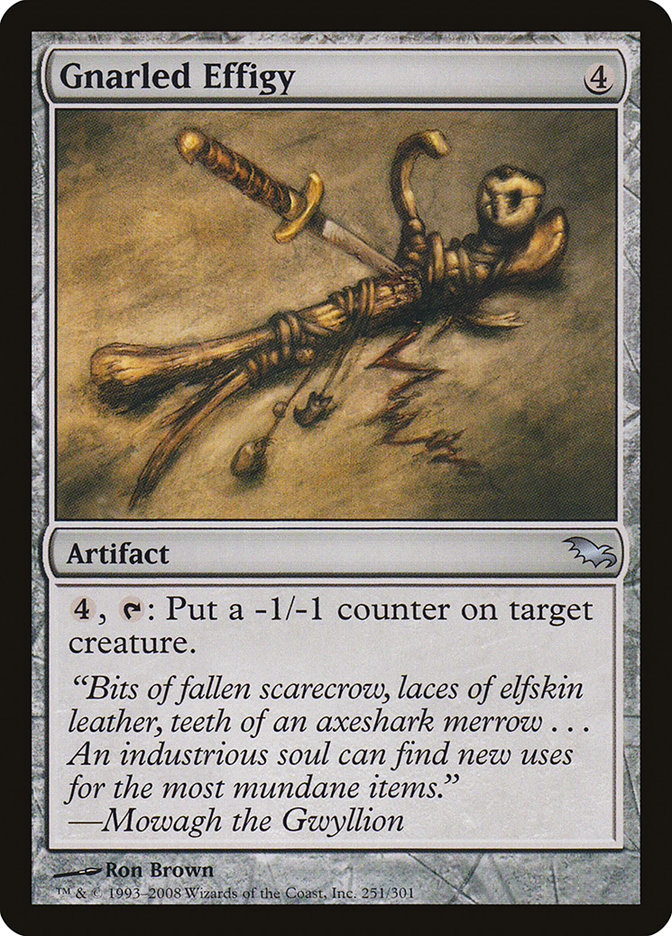 Gnarled Effigy [Shadowmoor] | Deep Dive Games St. Marys