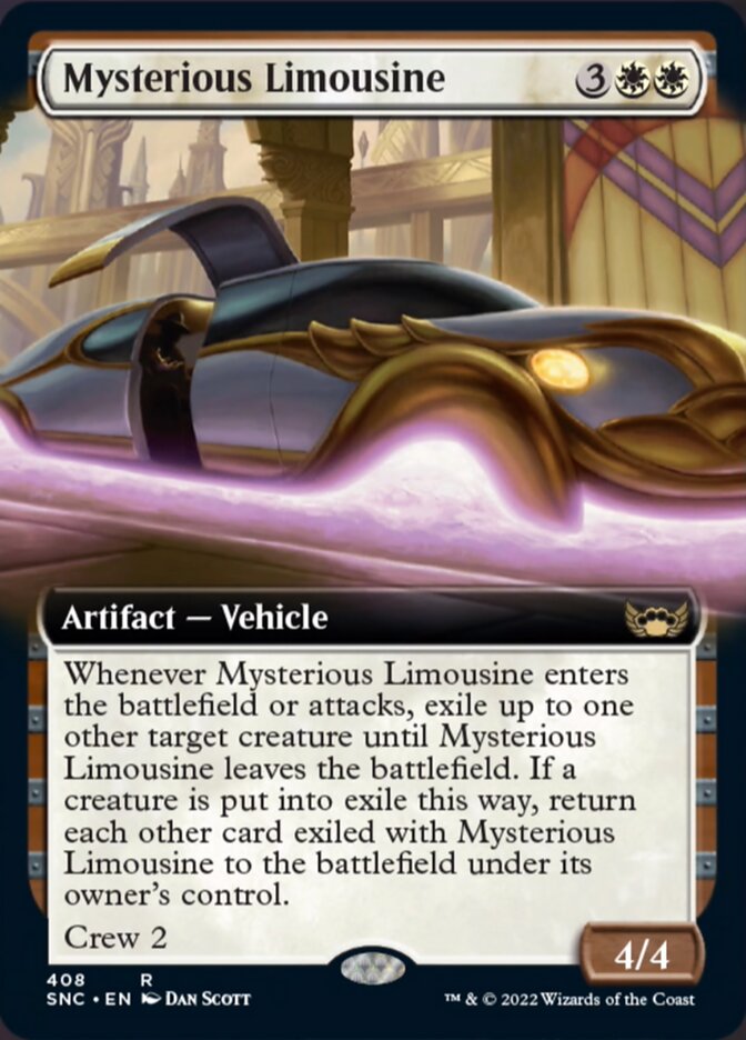 Mysterious Limousine (Extended Art) [Streets of New Capenna] | Deep Dive Games St. Marys