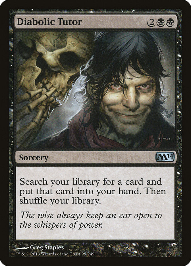 Diabolic Tutor [Magic 2014] | Deep Dive Games St. Marys