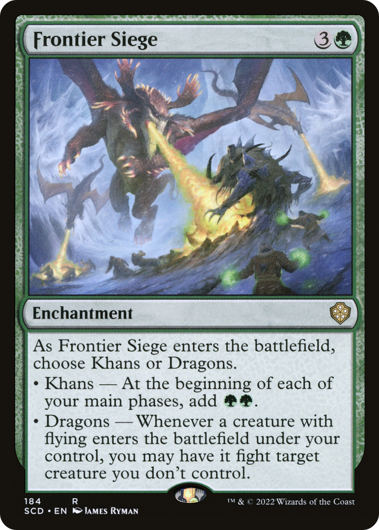 Frontier Siege [Starter Commander Decks] | Deep Dive Games St. Marys