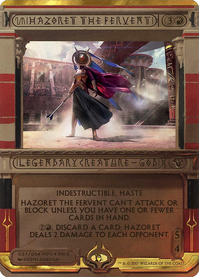 Hazoret the Fervent (Invocation) [Amonkhet Invocations] | Deep Dive Games St. Marys