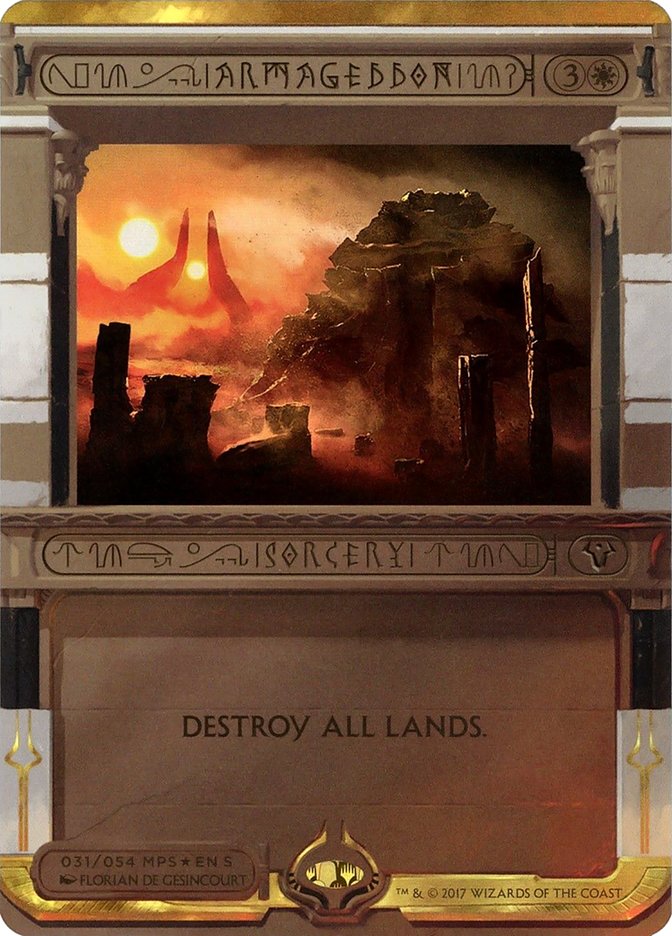 Armageddon (Invocation) [Amonkhet Invocations] | Deep Dive Games St. Marys