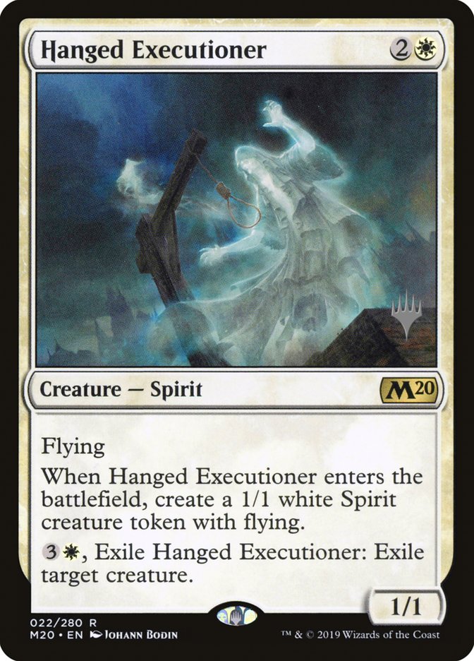 Hanged Executioner (Promo Pack) [Core Set 2020 Promos] | Deep Dive Games St. Marys