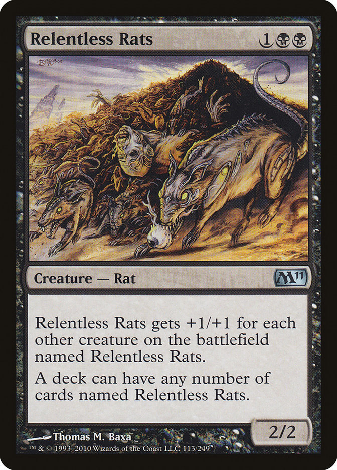 Relentless Rats [Magic 2011] | Deep Dive Games St. Marys