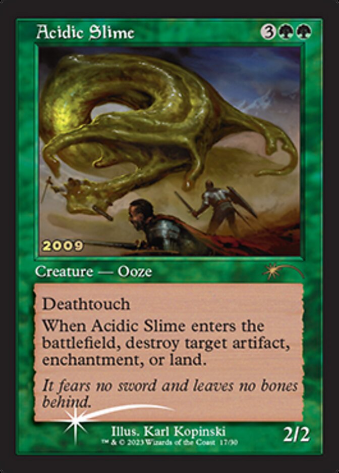 Acidic Slime [30th Anniversary Promos] | Deep Dive Games St. Marys