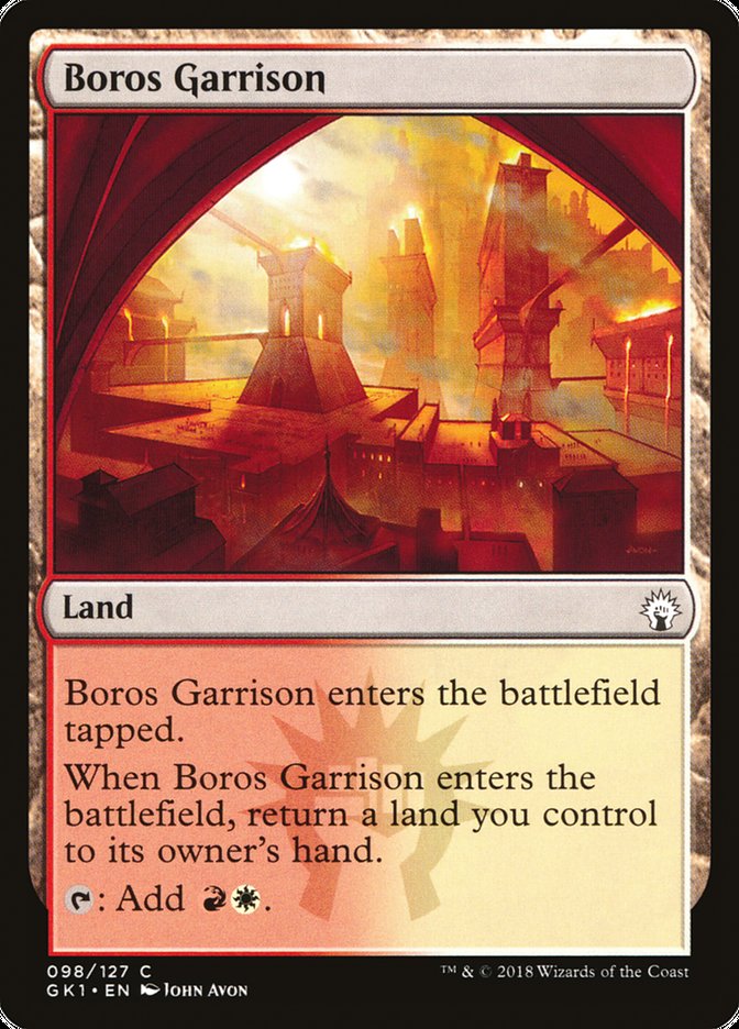 Boros Garrison [Guilds of Ravnica Guild Kit] | Deep Dive Games St. Marys