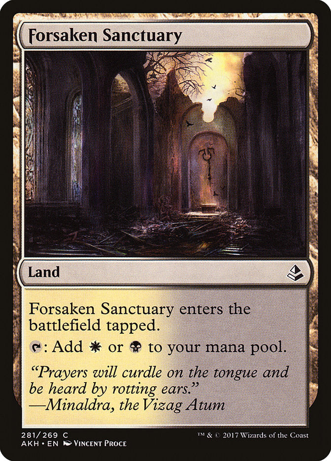 Forsaken Sanctuary [Amonkhet] | Deep Dive Games St. Marys