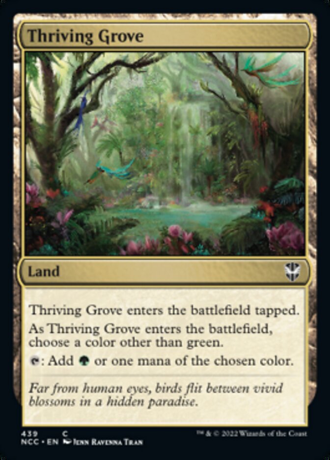 Thriving Grove [Streets of New Capenna Commander] | Deep Dive Games St. Marys