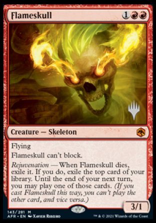 Flameskull (Promo Pack) [Dungeons & Dragons: Adventures in the Forgotten Realms Promos] | Deep Dive Games St. Marys