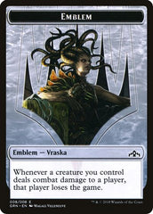 Vraska Emblem // Human Double-Sided Token [Challenger Decks 2020 Tokens] | Deep Dive Games St. Marys