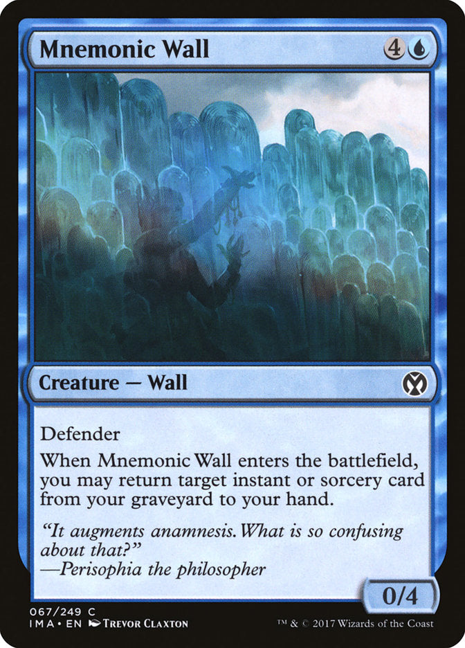 Mnemonic Wall [Iconic Masters] | Deep Dive Games St. Marys