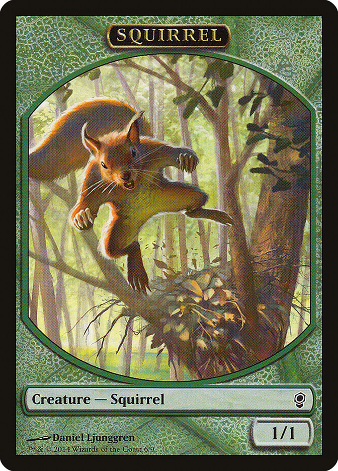 Squirrel Token [Conspiracy Tokens] | Deep Dive Games St. Marys