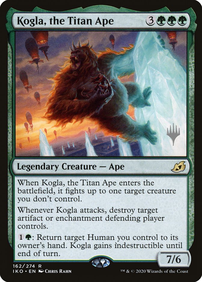 Kogla, the Titan Ape (Promo Pack) [Ikoria: Lair of Behemoths Promos] | Deep Dive Games St. Marys