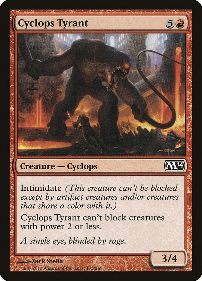 Cyclops Tyrant [Magic 2014] | Deep Dive Games St. Marys