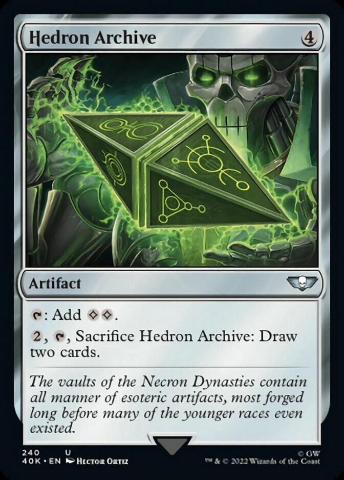 Hedron Archive (Surge Foil) [Warhammer 40,000] | Deep Dive Games St. Marys