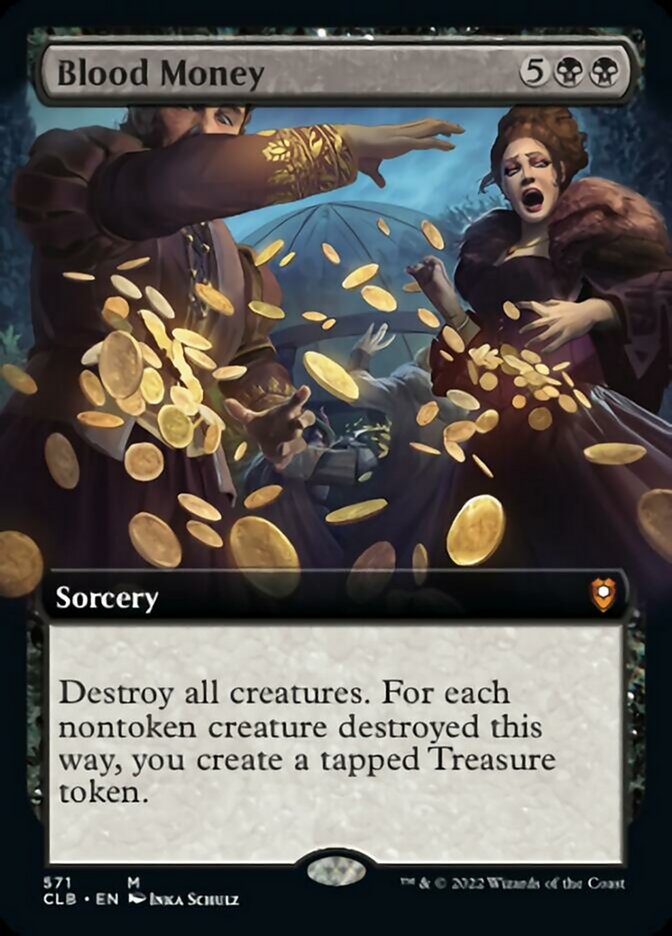 Blood Money (Extended Art) [Commander Legends: Battle for Baldur's Gate] | Deep Dive Games St. Marys