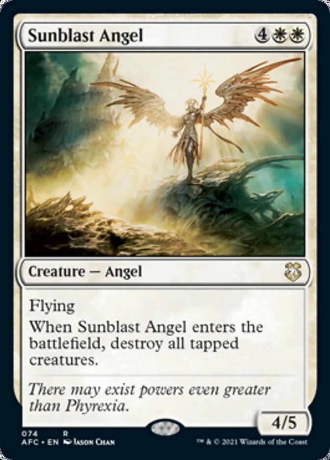 Sunblast Angel [Dungeons & Dragons: Adventures in the Forgotten Realms Commander] | Deep Dive Games St. Marys