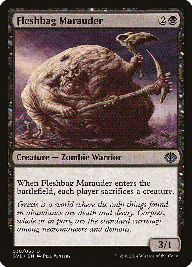 Fleshbag Marauder (Garruk vs. Liliana) [Duel Decks Anthology] | Deep Dive Games St. Marys