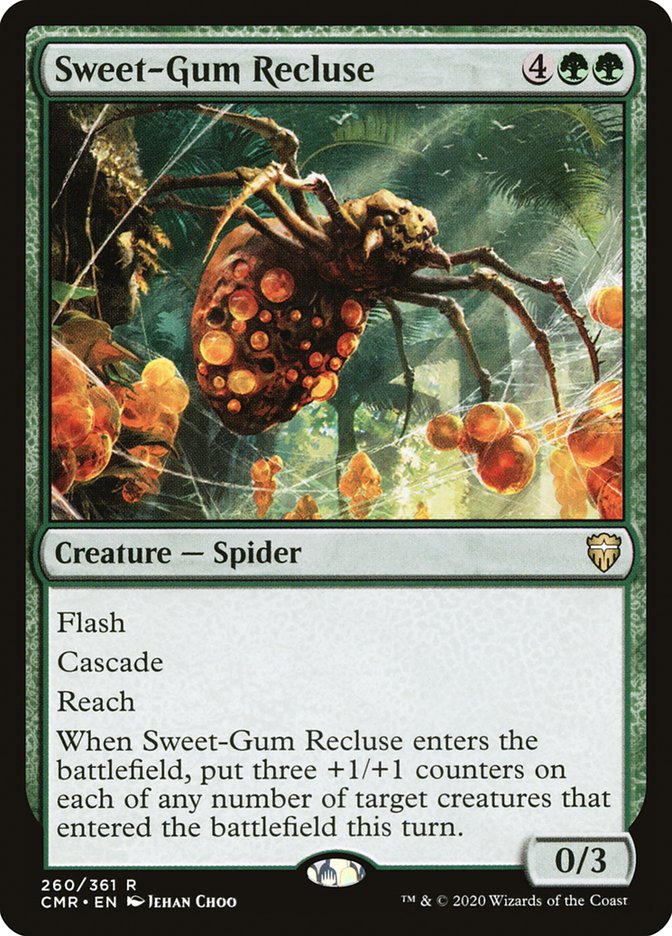 Sweet-Gum Recluse [Commander Legends] | Deep Dive Games St. Marys