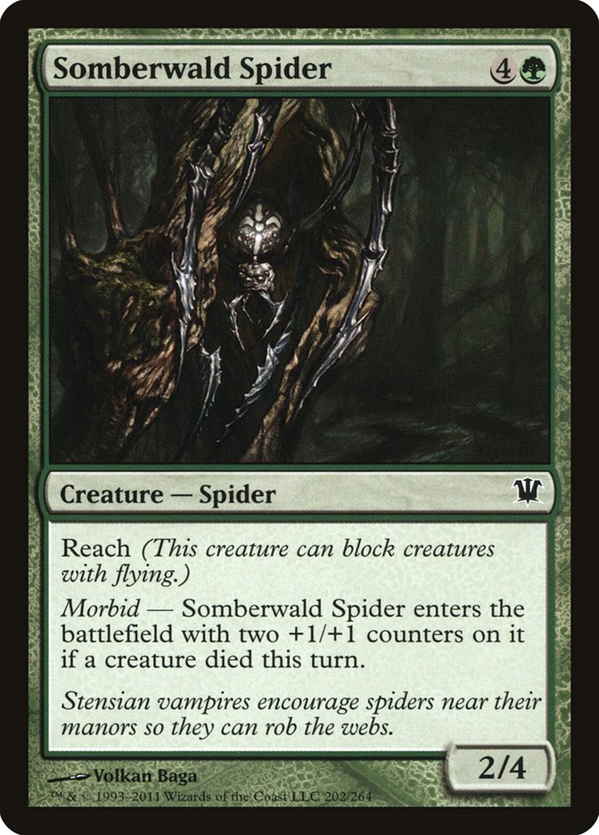 Somberwald Spider [Innistrad] | Deep Dive Games St. Marys