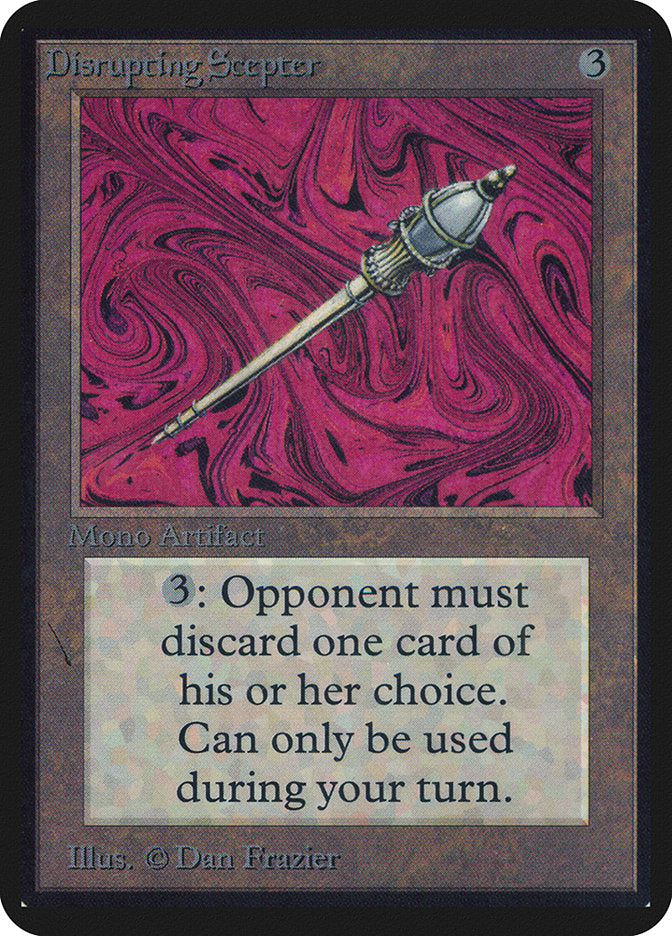 Disrupting Scepter [Alpha Edition] | Deep Dive Games St. Marys
