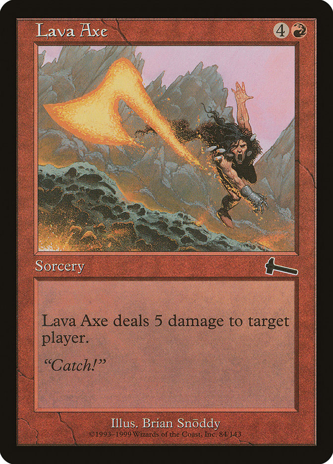 Lava Axe [Urza's Legacy] | Deep Dive Games St. Marys