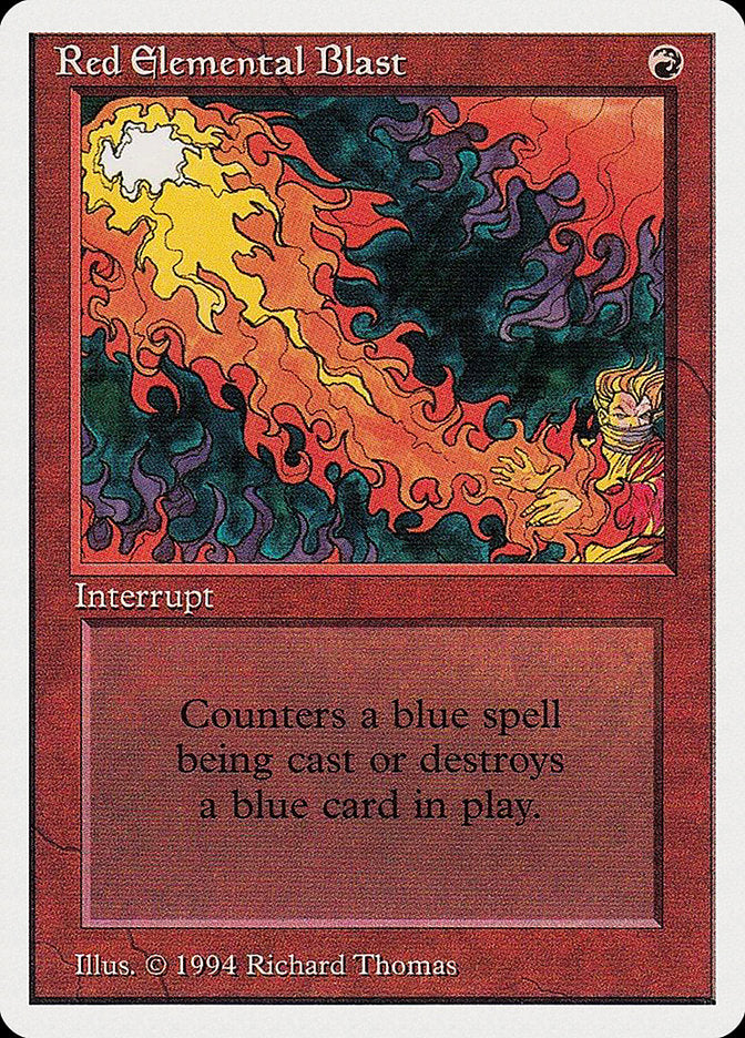 Red Elemental Blast [Summer Magic / Edgar] | Deep Dive Games St. Marys