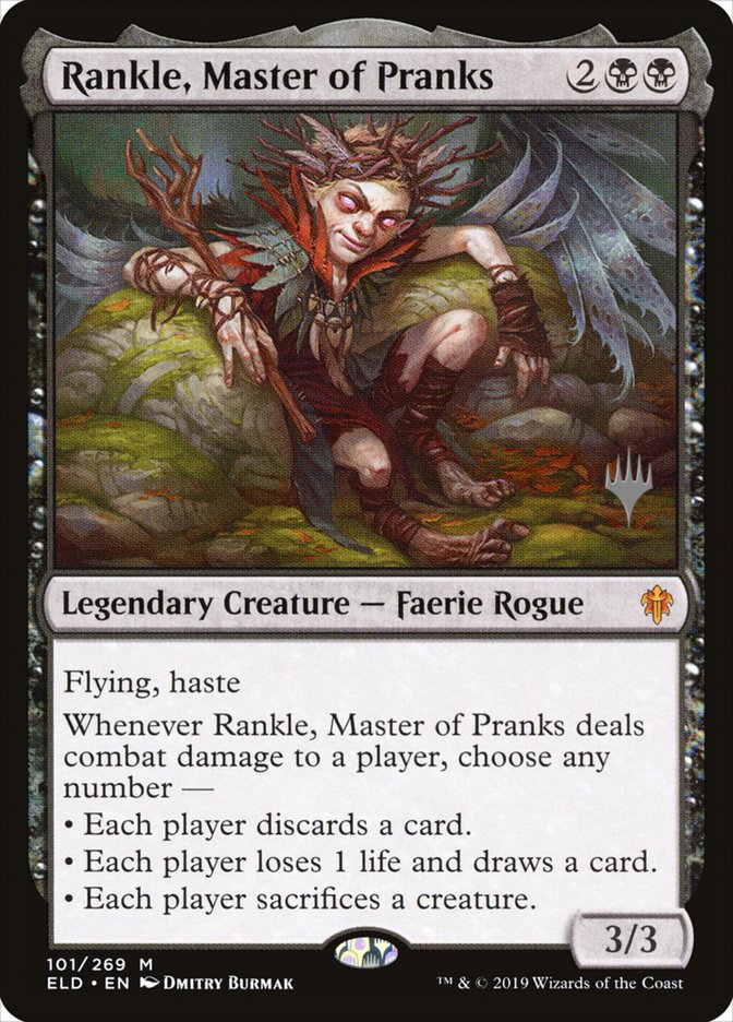 Rankle, Master of Pranks (Promo Pack) [Throne of Eldraine Promos] | Deep Dive Games St. Marys