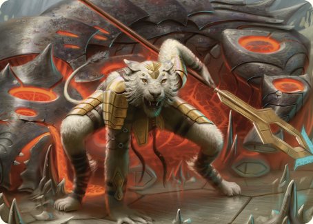 Sunspear Shikari Art Card [Commander Masters Art Series] | Deep Dive Games St. Marys