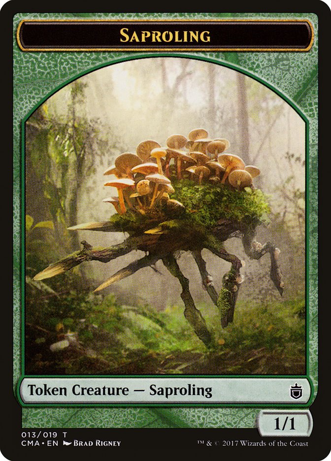 Saproling Token [Commander Anthology Tokens] | Deep Dive Games St. Marys