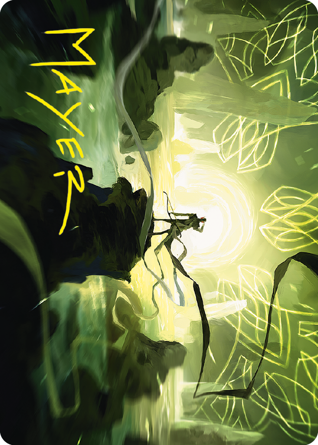 Legolas, Master Archer Art Card (Gold-Stamped Signature) [The Lord of the Rings: Tales of Middle-earth Art Series] | Deep Dive Games St. Marys