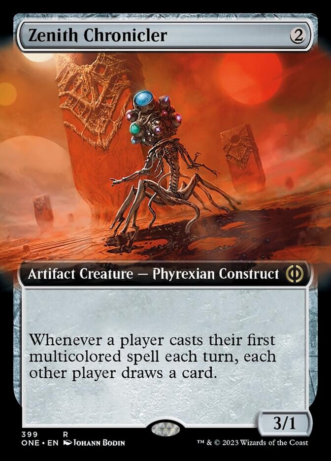 Zenith Chronicler (Extended Art) [Phyrexia: All Will Be One] | Deep Dive Games St. Marys