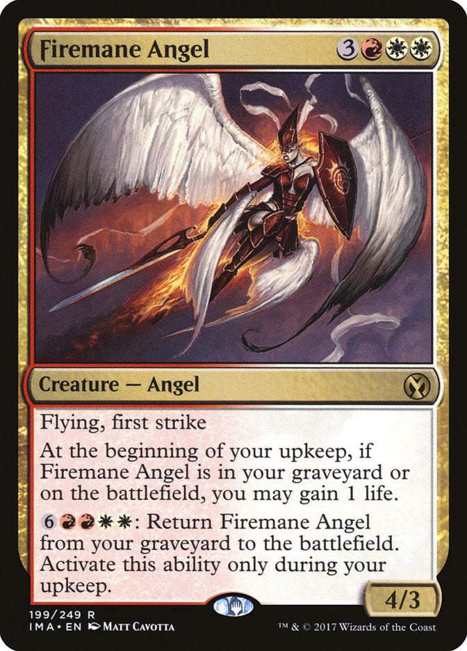 Firemane Angel [Iconic Masters] | Deep Dive Games St. Marys