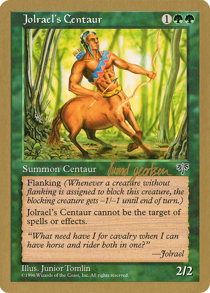 Jolrael's Centaur (Svend Geertsen) [World Championship Decks 1997] | Deep Dive Games St. Marys