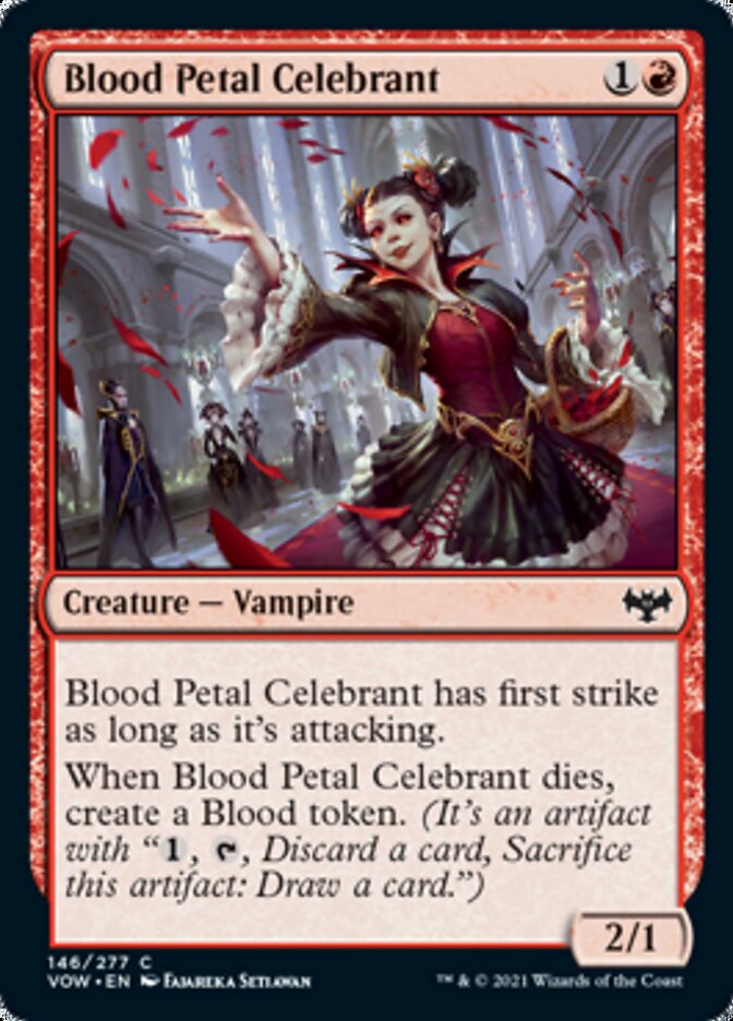 Blood Petal Celebrant [Innistrad: Crimson Vow] | Deep Dive Games St. Marys