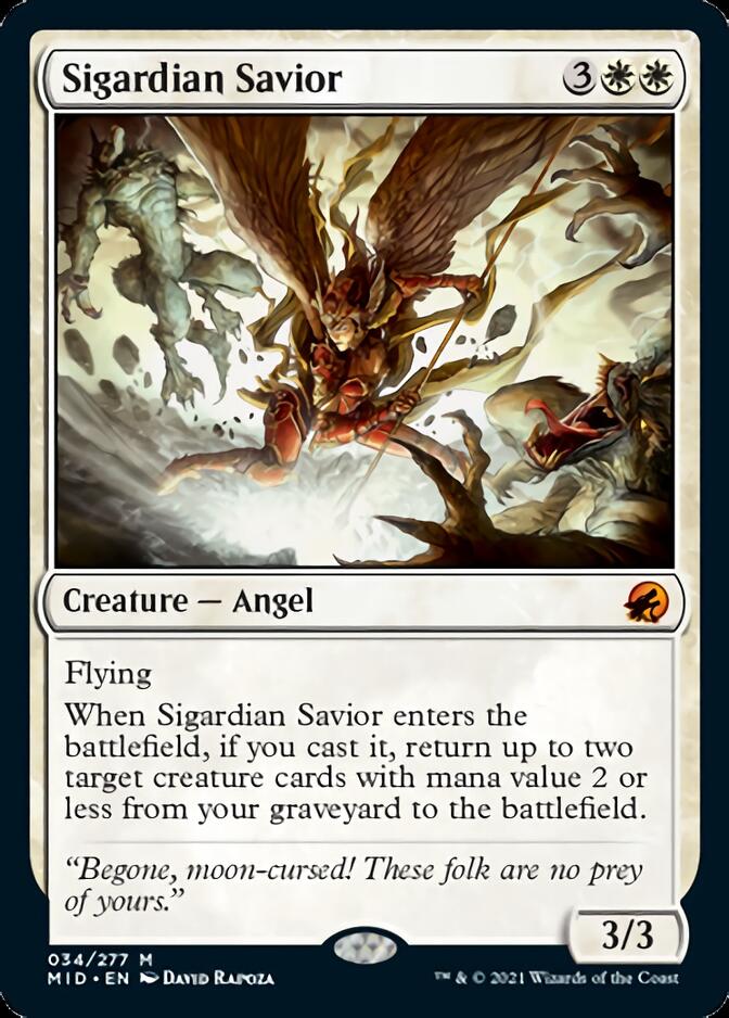 Sigardian Savior [Innistrad: Midnight Hunt] | Deep Dive Games St. Marys