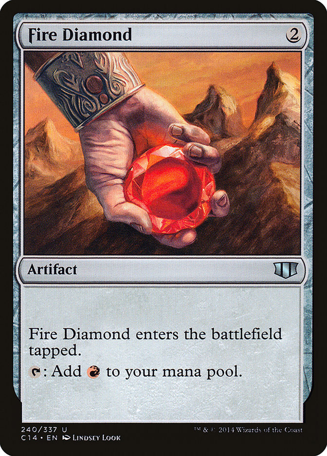 Fire Diamond [Commander 2014] | Deep Dive Games St. Marys