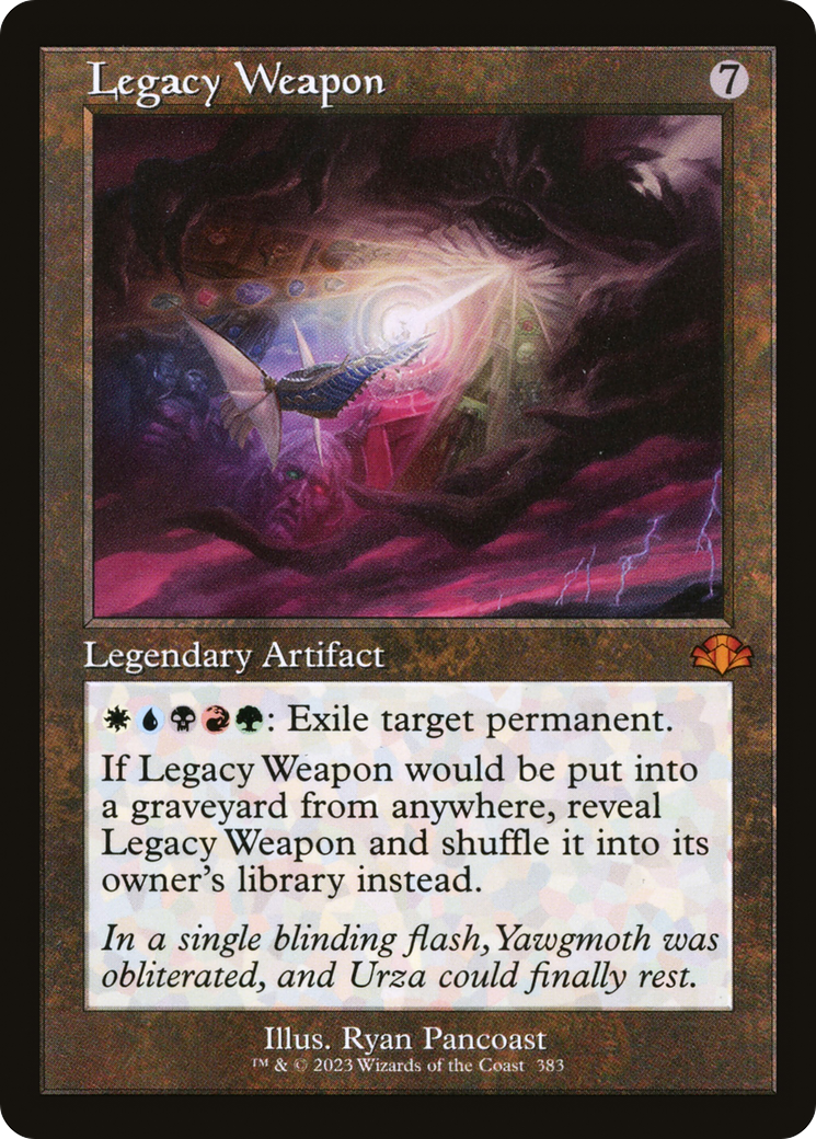 Legacy Weapon (Retro) [Dominaria Remastered] | Deep Dive Games St. Marys