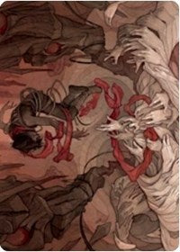 Thwart the Grave Art Card [Zendikar Rising Art Series] | Deep Dive Games St. Marys