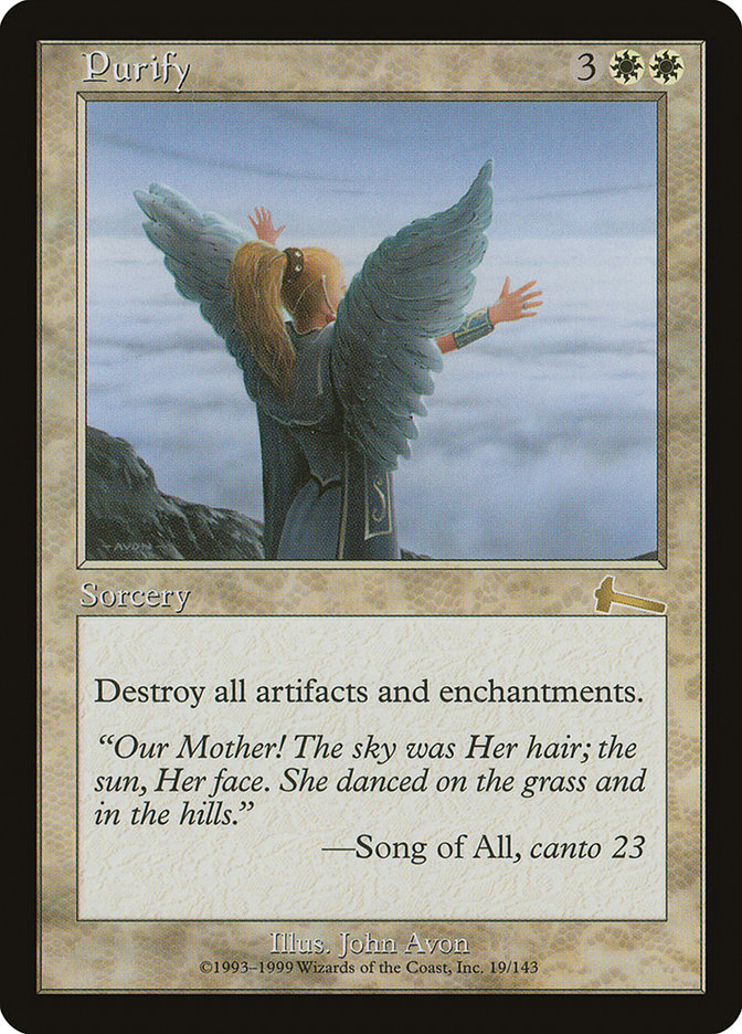Purify [Urza's Legacy] | Deep Dive Games St. Marys