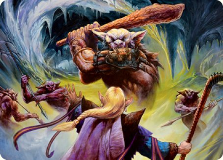 Den of the Bugbear (Dungeon Module) Art Card [Dungeons & Dragons: Adventures in the Forgotten Realms Art Series] | Deep Dive Games St. Marys