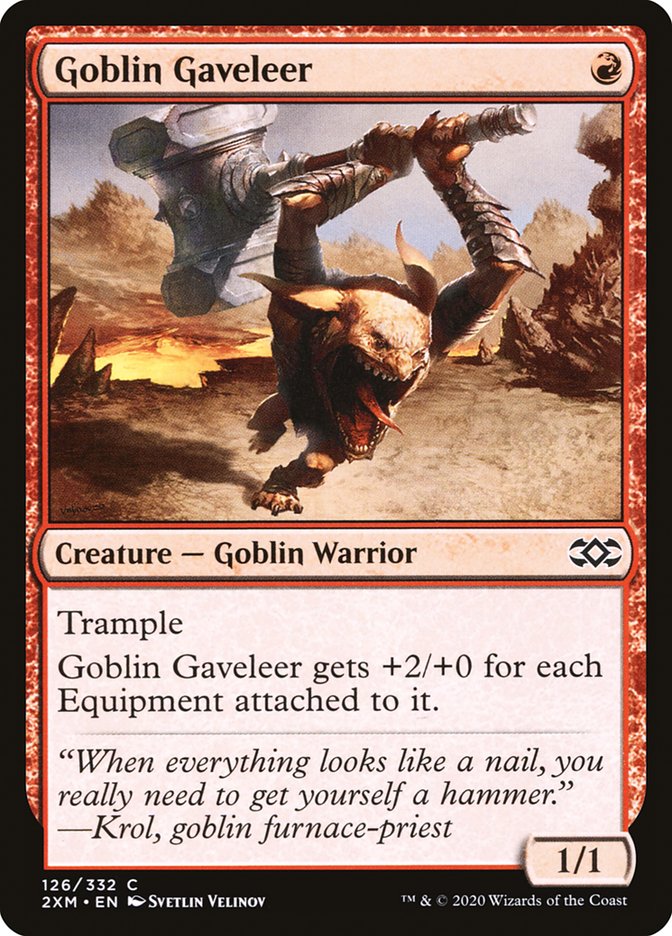 Goblin Gaveleer [Double Masters] | Deep Dive Games St. Marys