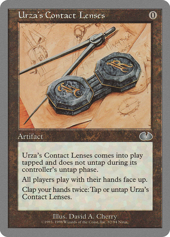 Urza's Contact Lenses [Unglued] | Deep Dive Games St. Marys