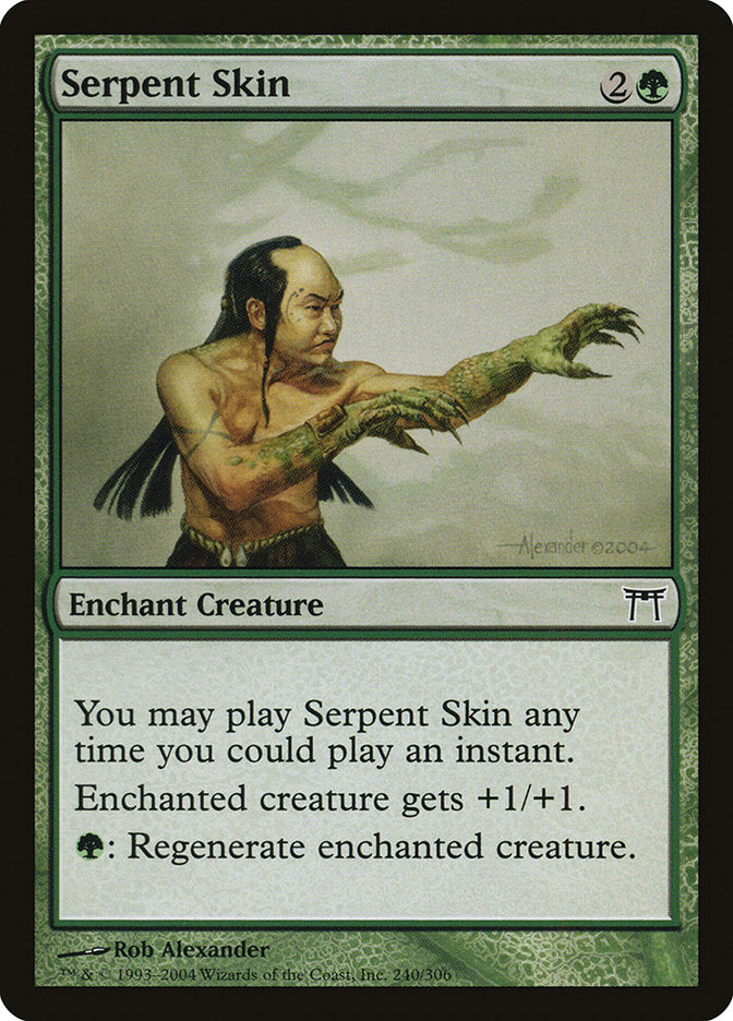 Serpent Skin [Champions of Kamigawa] | Deep Dive Games St. Marys