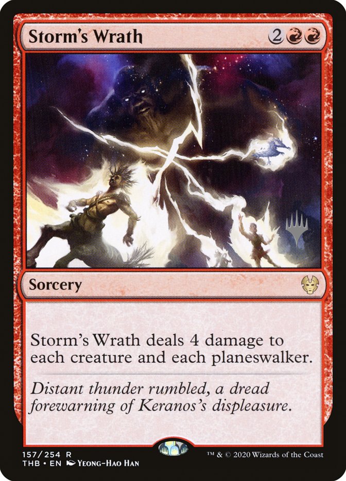 Storm's Wrath (Promo Pack) [Theros Beyond Death Promos] | Deep Dive Games St. Marys