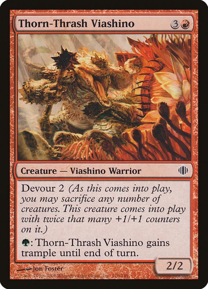 Thorn-Thrash Viashino [Shards of Alara] | Deep Dive Games St. Marys