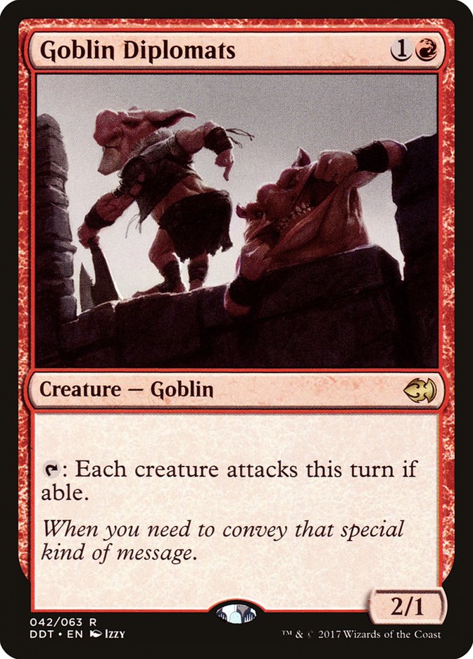 Goblin Diplomats [Duel Decks: Merfolk vs. Goblins] | Deep Dive Games St. Marys