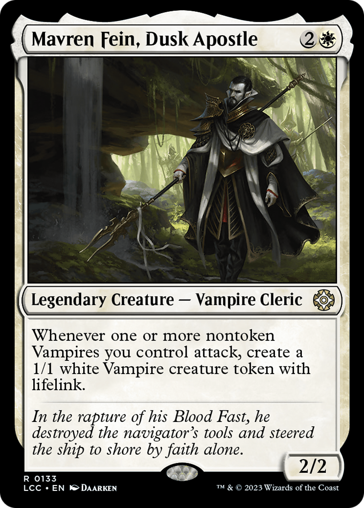 Mavren Fein, Dusk Apostle [The Lost Caverns of Ixalan Commander] | Deep Dive Games St. Marys